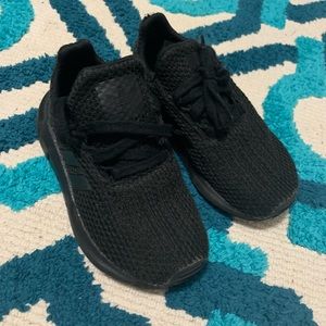 Toddler Black Adidas